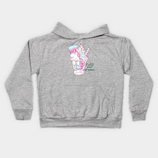 Rainbow Ice Cream Unicorn Kids Hoodie